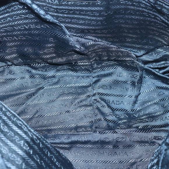 PRADA Hand Bag Nylon Navy Auth bs16112 - Picture 10 of 16